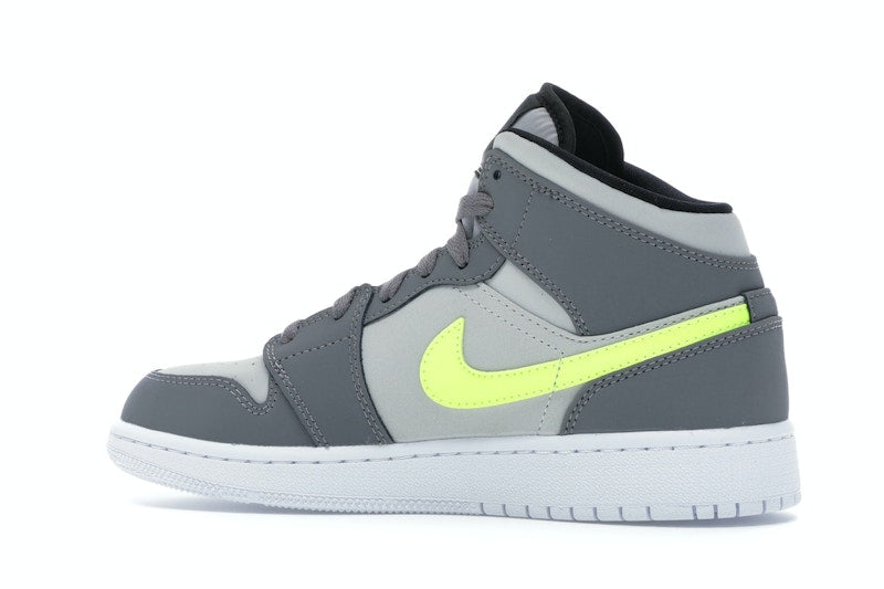 Jordan 1 Mid Gunsmoke Volt (GS)