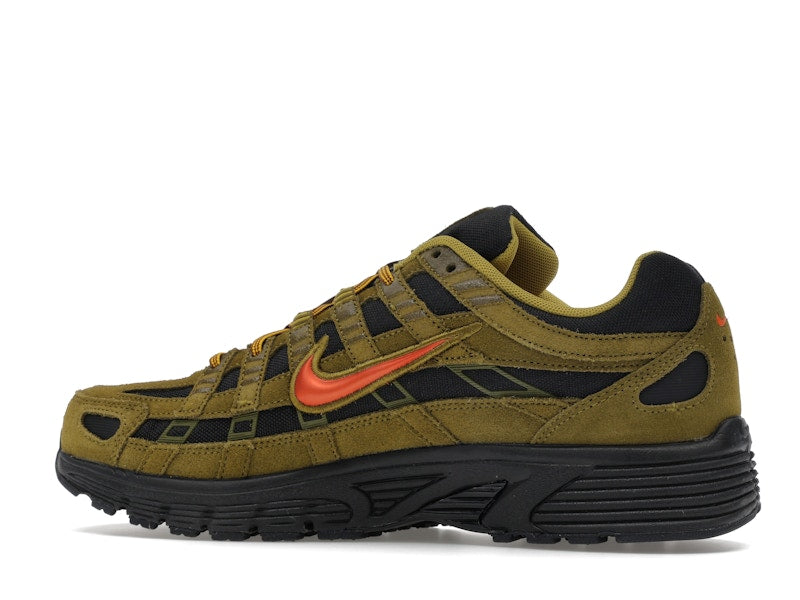 Nike P-6000 Premium Cordura Olive Flak Black Picante Red