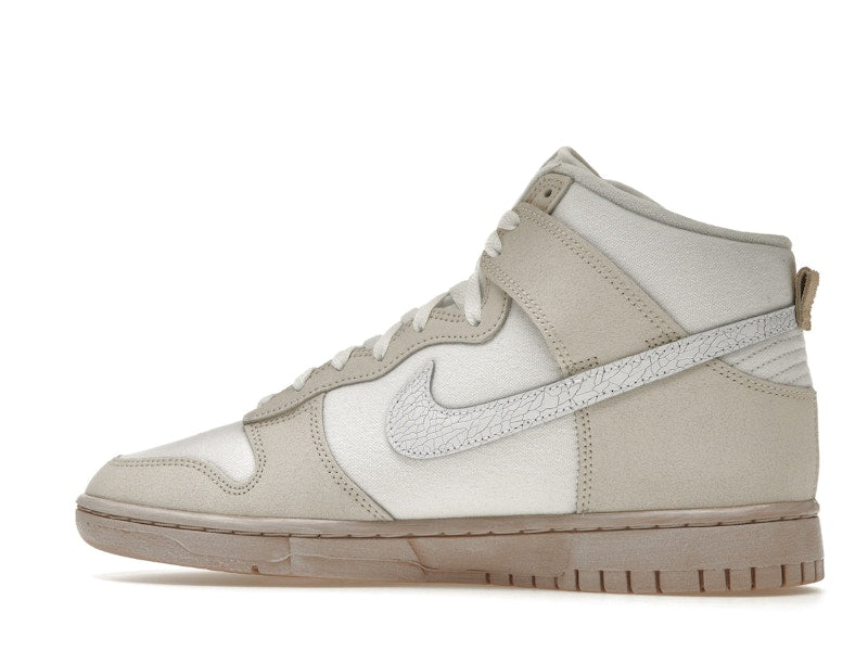 Nike Dunk High Retro PRM Cracked Leather Swoosh
