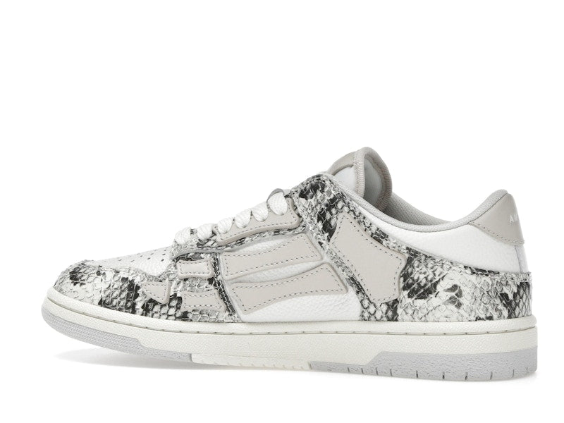 AMIRI Skel Top Low Snake Alabaster