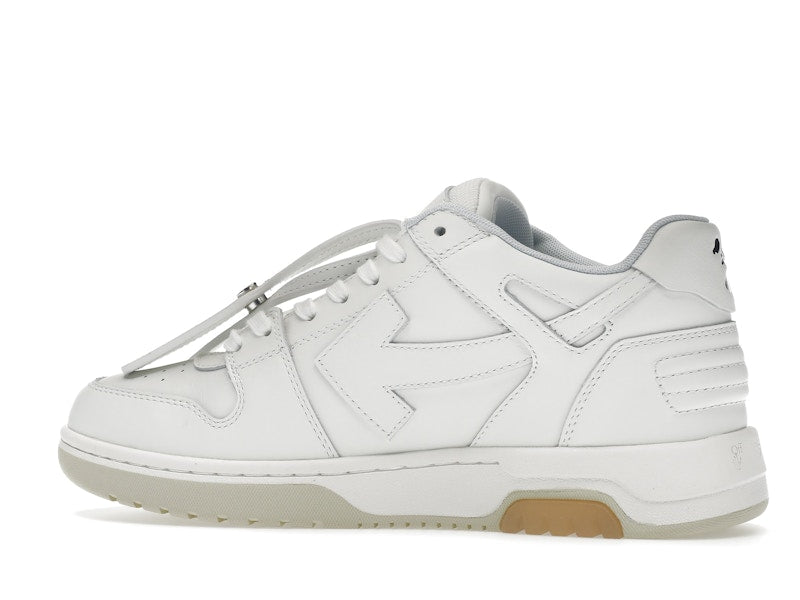 OFF-WHITE Out Of Office OOO Low Tops For Walking White Black
