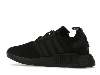 adidas NMD R1 Triple Black Gold Metallic (Women's)