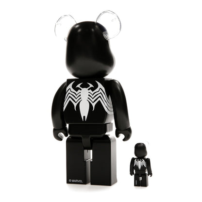 Bearbrick x Marvel Spider-Man Black Costume 100% & 400% Set