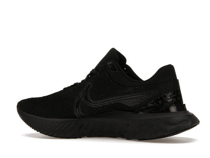 Nike React Infinity Run Flyknit 3 Triple Black