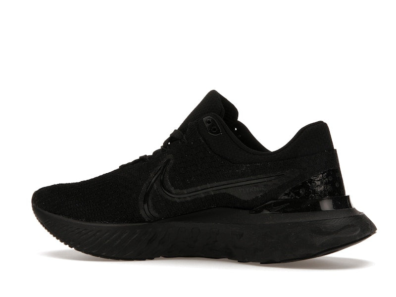 Nike React Infinity Run Flyknit 3 Triple Black