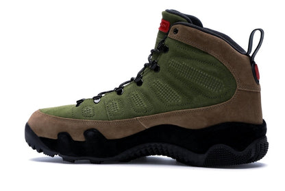 Jordan 9 Retro Boot NRG Military Brown Legion Green