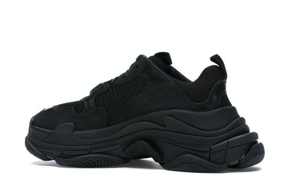 Balenciaga Triple S Triple Black (2018) Reissue Nondistressed (Women's)