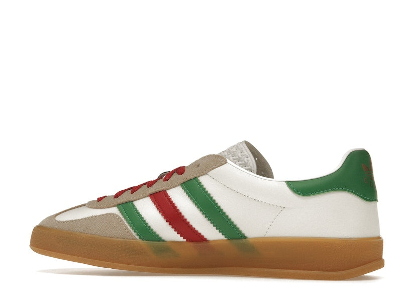 adidas x Gucci Gazelle White Green Red