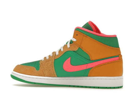 Jordan 1 Mid SE Wheat Watermelon
