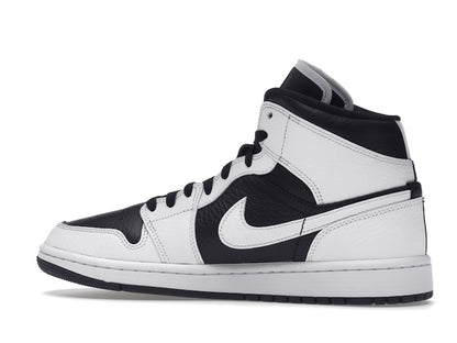Jordan 1 Mid Split Black White (Women's)