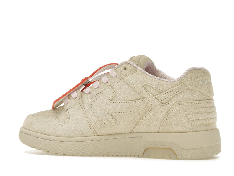 Off-White Out Of Office Suede Beige Pink