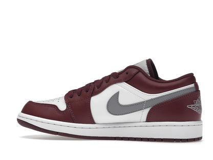 Jordan 1 Low White Bordeaux