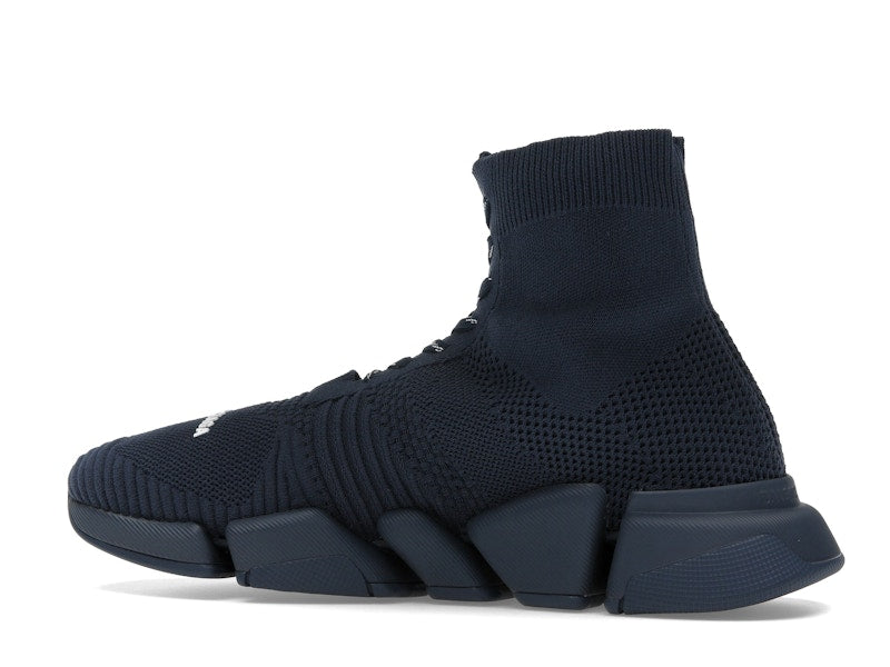 Balenciaga Speed 2.0 Lace Up Recycled Dark Blue