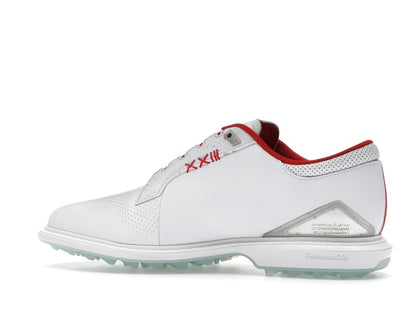 Jordan ADG 5 White Metallic Silver Blue Tint Fire Red (Wide)