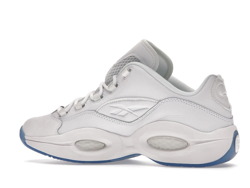 Reebok Question Low White Clear Blue Sole