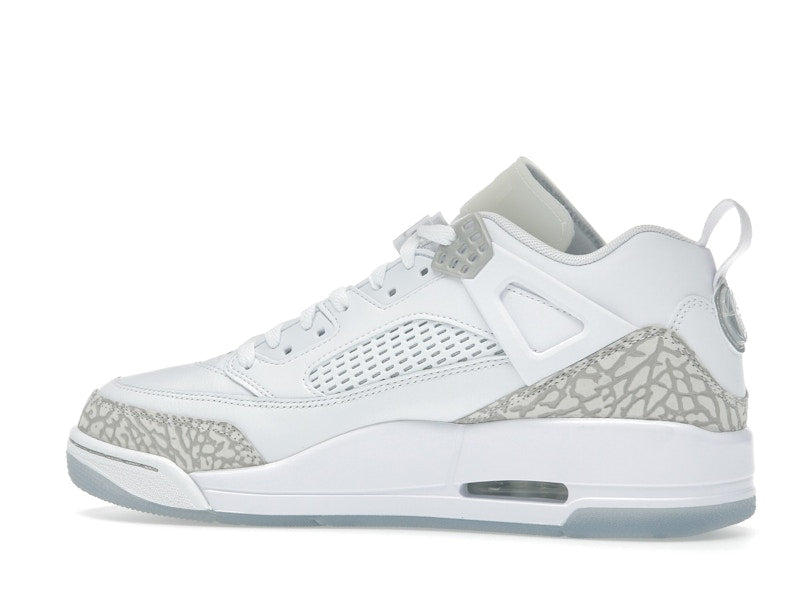 Jordan Spizike Low White Metallic Silver Barely Blue Neutral Grey