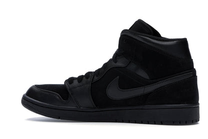 Jordan 1 Mid Triple Black (2018)