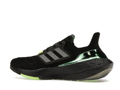 adidas Ultra Boost 22 Black Iron Metallic Beam Green
