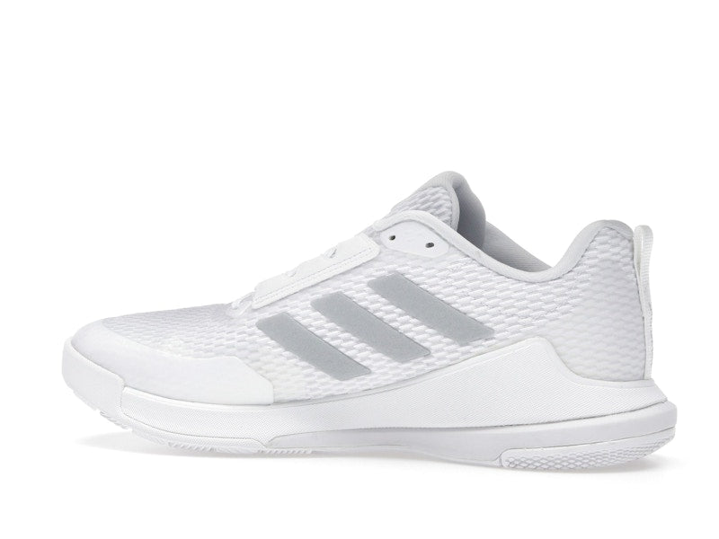 adidas Novaflight 2 Indoor Cloud White Silver Metallic (Women's)