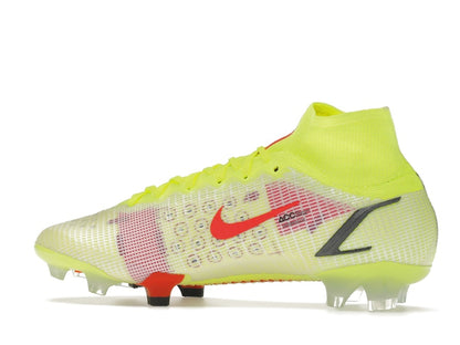 Nike Mercurial Superfly 8 Elite FG Volt Black Bright Crimson