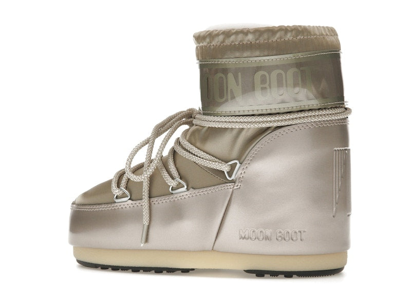 Moon Boot Icon Low Boot Glance Platinium