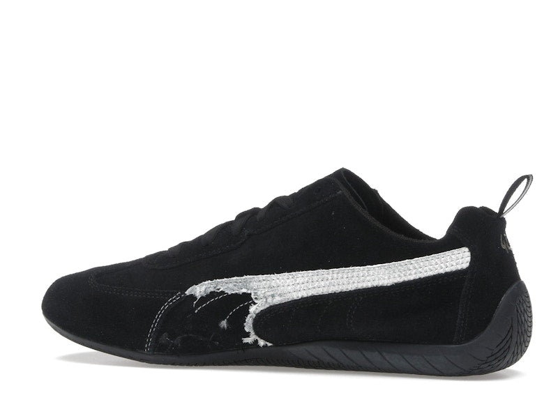 Balenciaga x Puma Speedcat Suede Distressed Black White