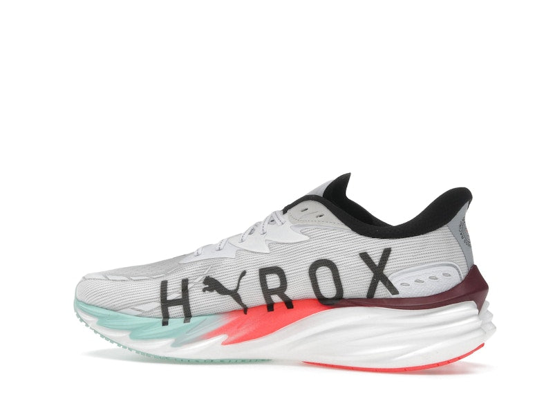 Puma Velocity Nitro 4 Hyrox White Mint Melt Glowing Red (Women's)