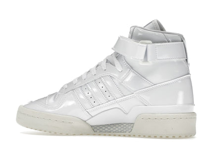 adidas Forum Mid Triple White Patent Leather (Women's)