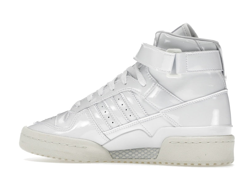 adidas Forum Mid Triple White Patent Leather (Women's)