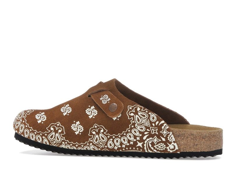 Bravest Studios Suede Paisley Clogs Hazel