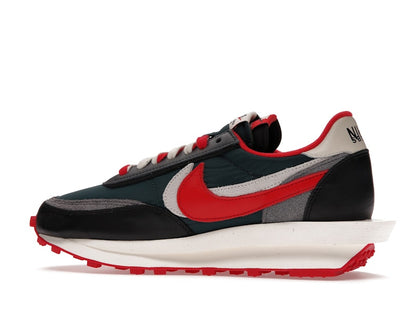 Nike LD Waffle sacai Undercover Midnight Spruce University Red