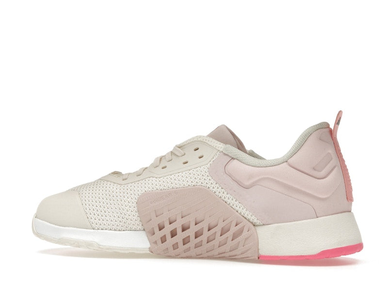 adidas Dropset 3 Chalk White Iron Metallic Semi Pink Spark (Women's)