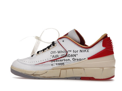 Jordan 2 Retro Low SP Off-White White Red