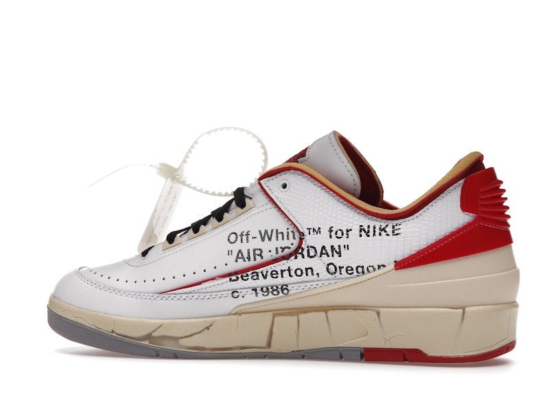 Jordan 2 Retro Low SP Off-White White Red