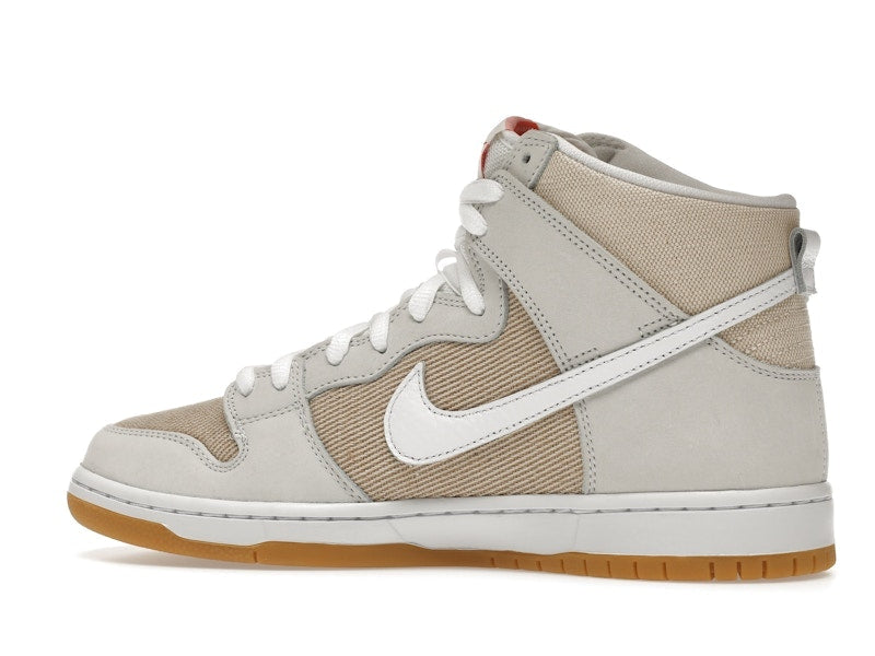 Nike SB Dunk High Pro ISO Orange Label Unbleached Natural
