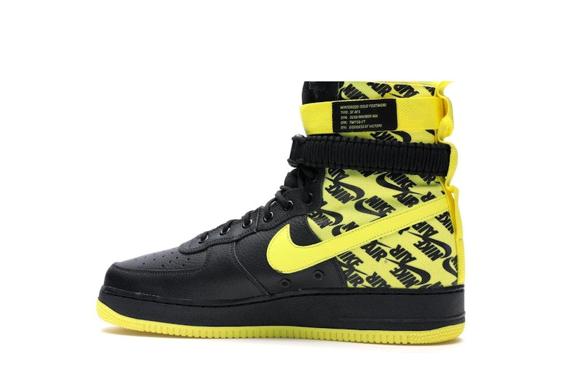 Nike SF Air Force 1 High Black Dynamic Yellow