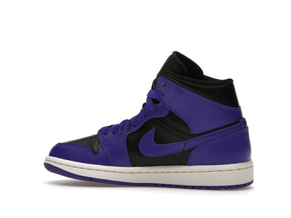 Jordan 1 Mid Purple Black (Women's)