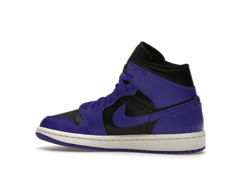 Jordan 1 Mid Purple Black (Women's)