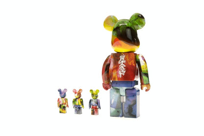Bearbrick Pushead 4 pc Set 100% & 400% Set Multi