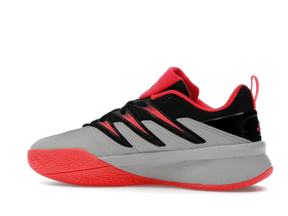 adidas Dame Certified 3 Core Black Lucid Red Grey Two