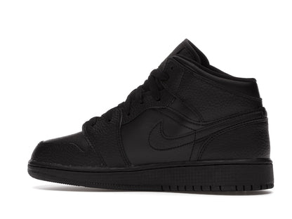 Jordan 1 Mid Black (GS)