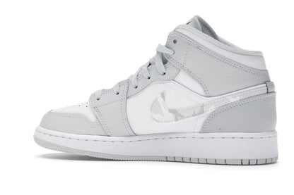 Jordan 1 Mid Grey Camo (GS)