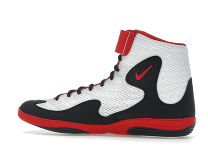Nike Inflict White Black University Red
