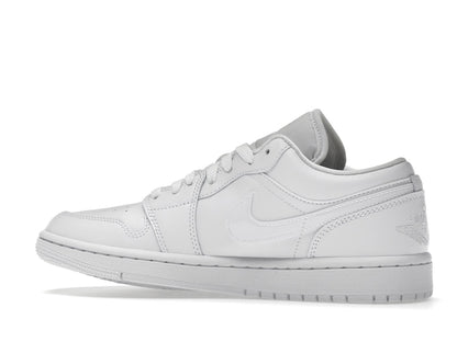 Jordan 1 Low Triple White (2022) (Women's)