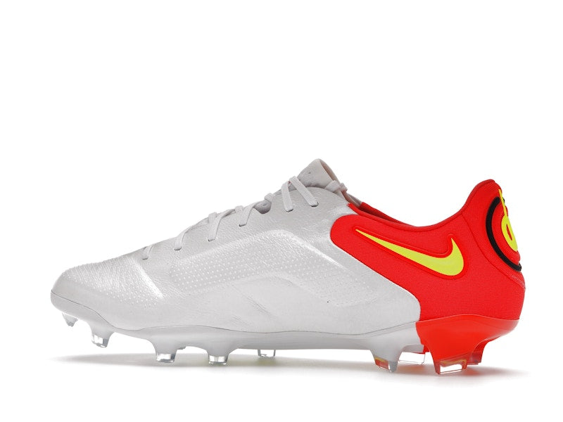 Nike Tiempo Legend 9 Elite FG White Bright Crimson Volt