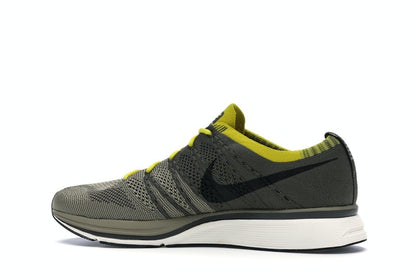 Nike Flyknit Trainer Cargo Khaki Bright Citron
