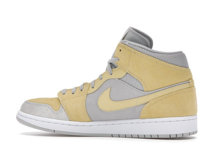 Jordan 1 Mid Mixed Textures Yellow