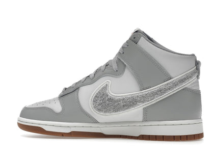 Nike Dunk High University Chenille Swoosh Light Smoke Grey