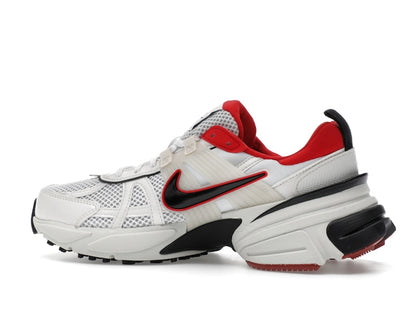 Nike V2K Run Metallic White University Red