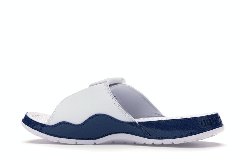 Jordan Hydro 11 Slide White Navy